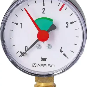 Heizungsmanometer 63 mm 3/8" - 2,5 bar - radial Top-Preis