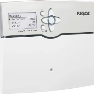 Heizungsregelung Resol Delta Therm HC Max inkl. 5 Sensoren Bestpreis