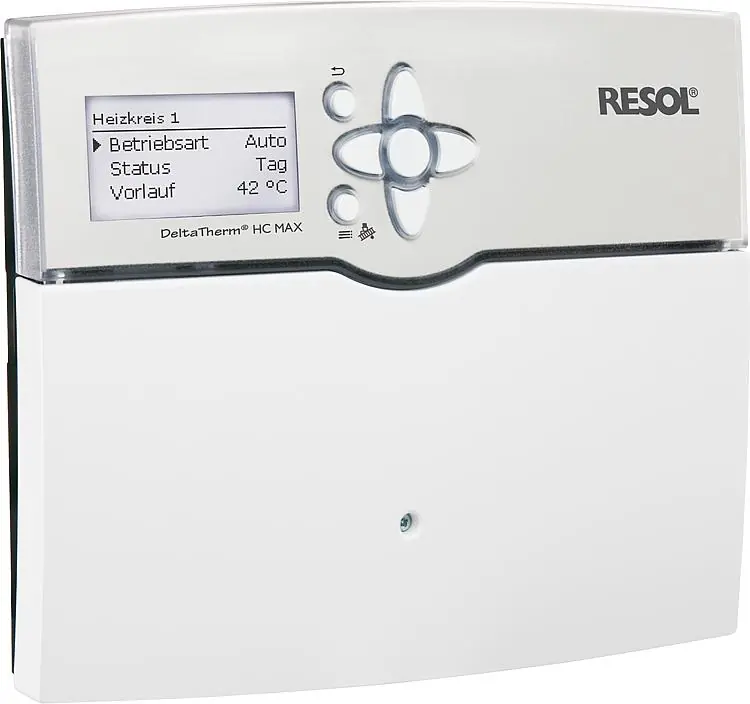 Heizungsregelung Resol Delta Therm HC Max inkl. 5 Sensoren Bestpreis