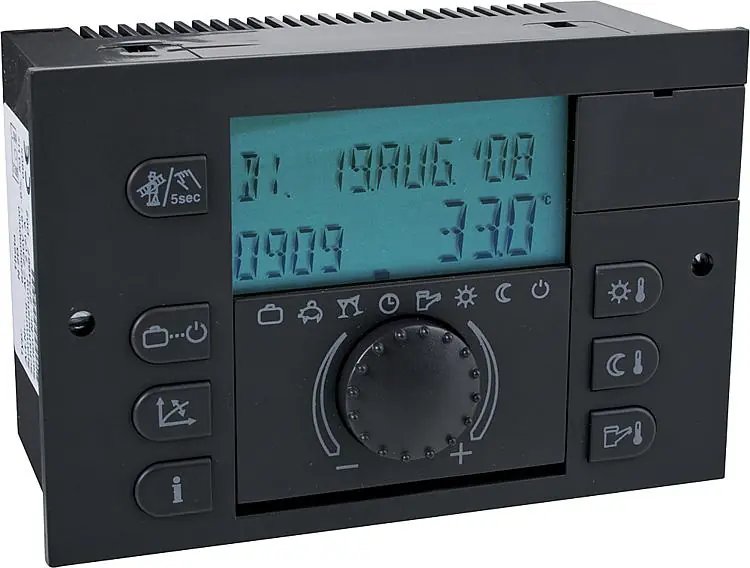 Sonderaktion Heizungsregelung Theta+ 2233BVV Set mitFühler und Klemmen
