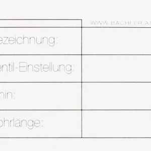 Meistverkauft Hinweisplakette Fußbodenheizungs-Verteiler 35 x 25 mm, 50 Stück