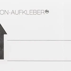 Letzte Chance Hinweisplakette Zirkulation, 100 x 50 mm, 25 Stück