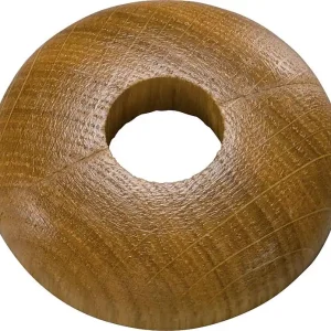 Versand Am Gleichen Tag Holz-Einzelrosette Typ Schwarzwald Eiche - 15 mm