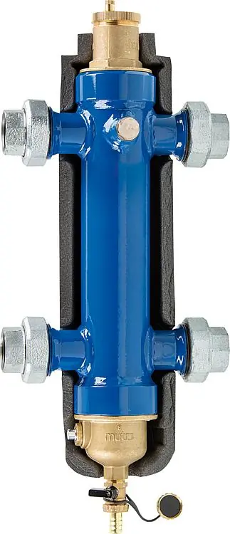 Hydraulische Weiche mit Schlamm- und Magnetitabscheider DN32(11/4") Nur Für Kurze Zeit