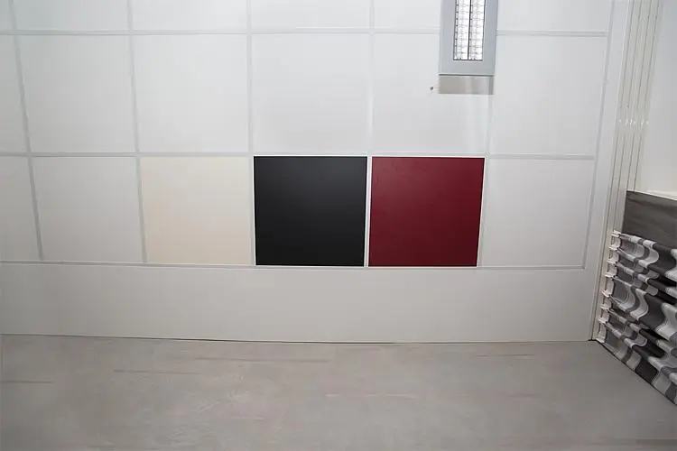 Infrarot-Heizung 400 Watt, Stahl pulverbeschichtet weiß, für Kassettendecken Expressversand