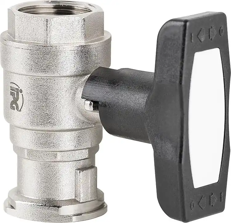 Isolier-T Kugelhahn, Typ F DN32(11/4")IGxDN25(1") Flansch PN20, voller Durchgang Preis Gesenkt