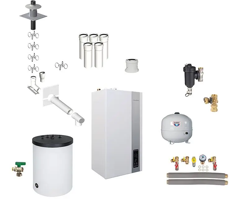 Itaca KRB 24 Gas-Brennwert- Sanierungspaket 24 kW Aktuell