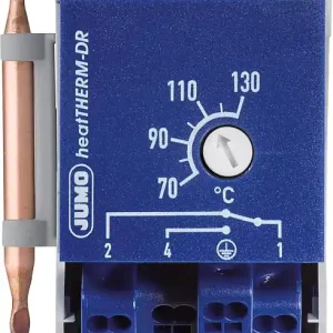 Geprüft Jumo Thermostat (TW) für Hutschienenmontage TH35 Typ 603070/0002, 0..120 C