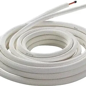 Billig Kältemittelleitung 1/4" VPE 12 m Kupfer wärmegedämmt