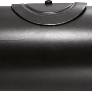 Kaminofen Zubehör Pellet-Rohr 100 mm,Schwarz emailliert L = 250 mm mit Revisio Rabatt