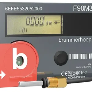 Neue Ware Kapsel-Austauschwärmezähler F90M3 Allmess kompatibel, M77x1,5 Durchfluss 0,6m /h