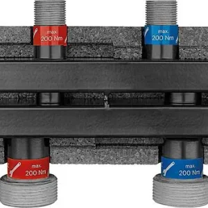 Bestseller Kesselverteiler Evenes VT 2/2 AG DN 20(3/4"), 2m³/h, 50kW, inkl. Halterung und Isolierung