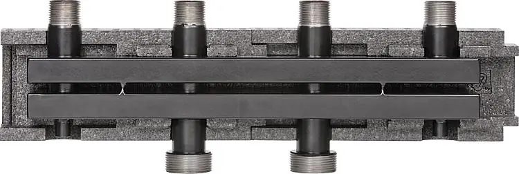 Mega-Angebot Kesselverteiler EVENES VT3/2 AG DN25(1"), 3m /h, 70KW inkl. Halterung + Isolieru
