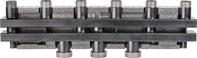 Günstig Kesselverteiler EVENES VT7/3 AG DN32(11/4")AG,7m /h, 170KW inkl. Halterung + Iso