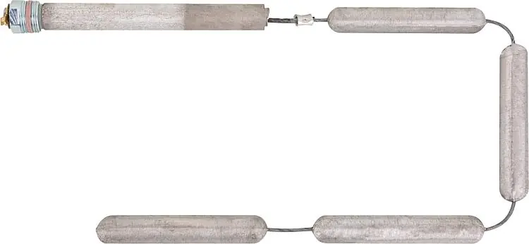 Markenprodukt Kettenanode 22/858 mit 5 Glieder, DN20(3/4")