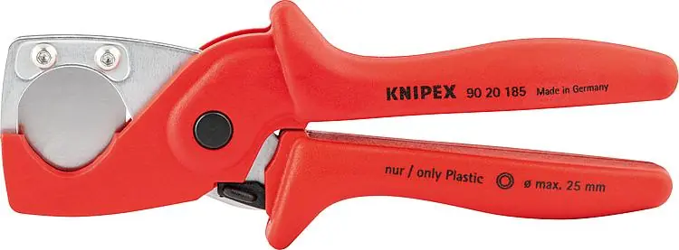 Rabatt Knipex - Schere zu schnellen, exakten Ablängen von geschlitzten Schutzrohren