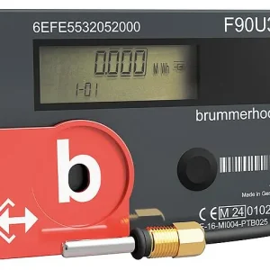 Kompakt-Ultraschallwärmezähler F90U3 DN15 (3/4") AG, Einbaulänge 110mm Durchflus Mega-Angebot