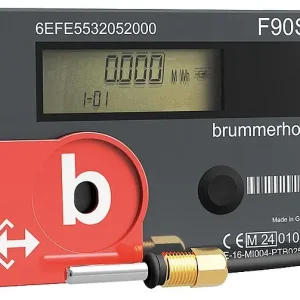 Kompaktwärmezähler F90S3 DN 15 (3/4") AG, Einbaulänge 110mm Durchfluss 0,6m /h Bestseller