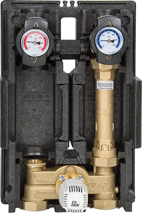 Sichere Zahlung Konstantwert-Regelkreis WS33 DN25(1"), Vorlauf links Einstellbereich 20-50 C