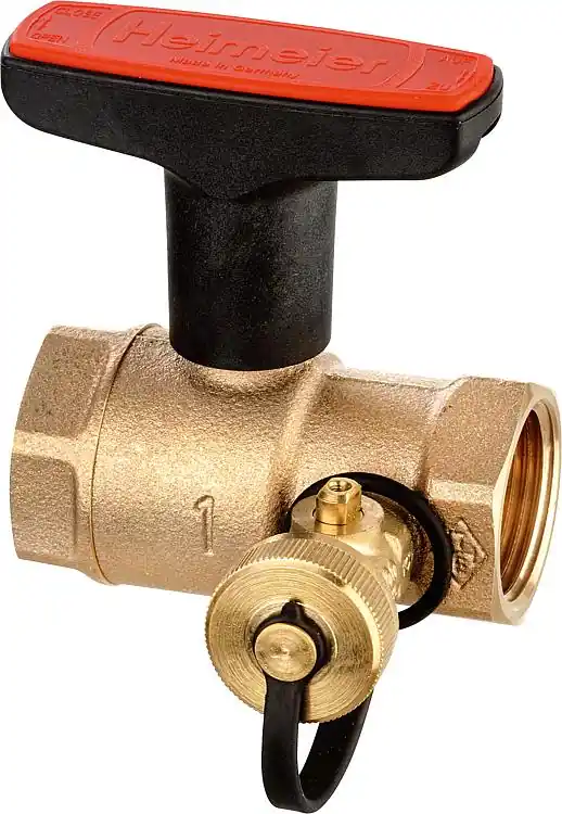 Kugelhahn Heimeier Globo H mit Entleerung DN 15 (1/2"), IG Sofort Bestellen