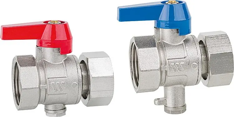 Kugelhahn-Set Watts mit Kapillarrohranschluss DN25 (1") UMx1" IGx1/8" Mi10 Ni Ausverkauf
