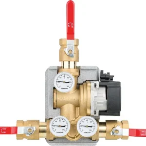 Sofort Bestellen Ladeventileinheit Termovar mit Pumpe Grundfos UPM 3-70 Messing, DN32(11/4"), 55