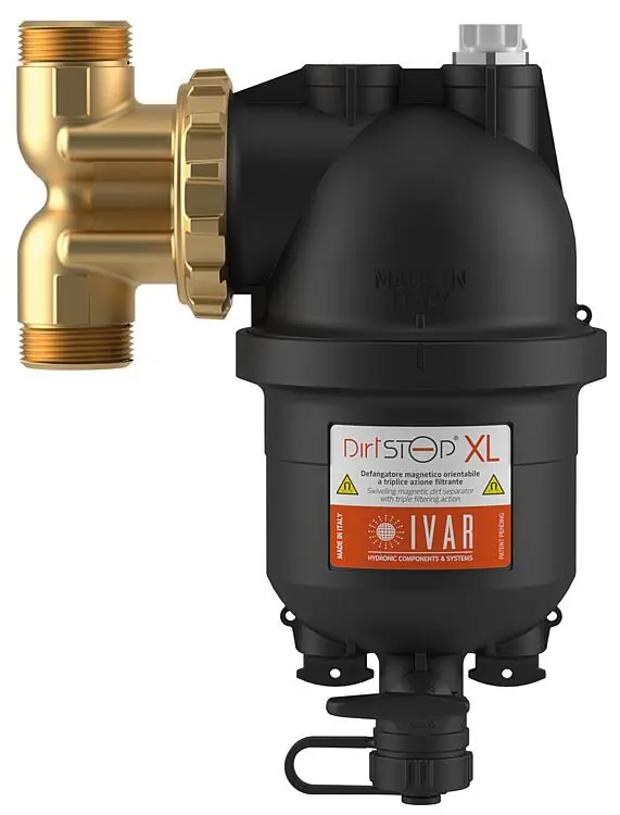 Finale Aktion Magnetit- und Schlammabscheider Dirtstop XL Typ BM, DN 25 (1"), AG flachdichtend