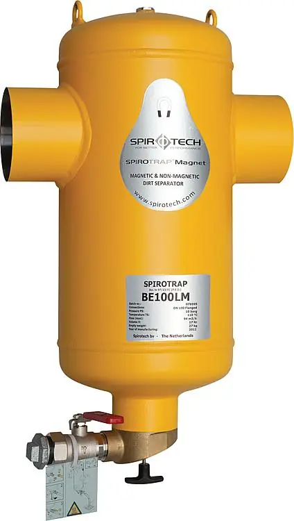 Must-Have Magnetit-und Schlammabscheider Spirotrap DN50, Schweißstutzenanschluss