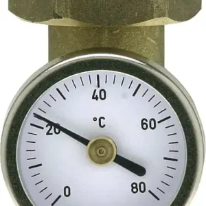 MAGRA Thermometer mit Zwischenstück 1/2" Skalenring 0-80 Direkt Vom Hersteller