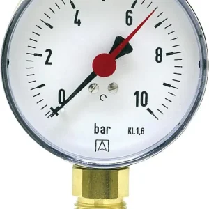 Manometer -1/+1,5 bar 80mm G1/2 Günstig