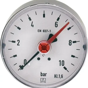 Markenprodukt Manometer Solar RF 63 D211 Solar 63mm G1/4 B axial 0/10 bar