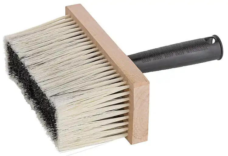 Ind.-Deckenbürste 170 x 170 mm, Holzkörper Synthetik-Borste in Bündeln Geprüft