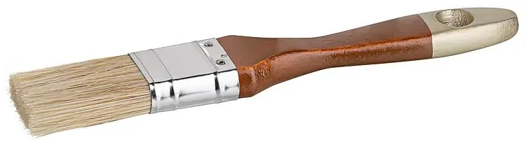 Ind.-Flachpinsel 30 mm Bl.-Zwinge, helle Kunst- borste, 2-fach gek. 60 % Tops Abverkauf