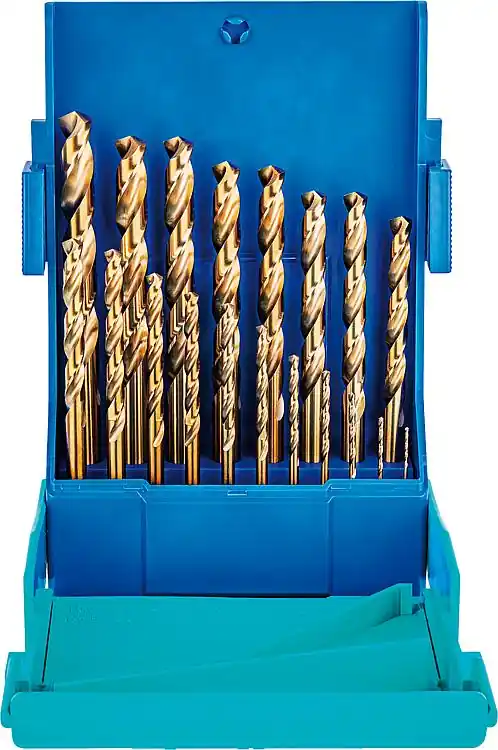 Bestpreis HSS-Stahlbohrer-Set HELLER 19-teilig