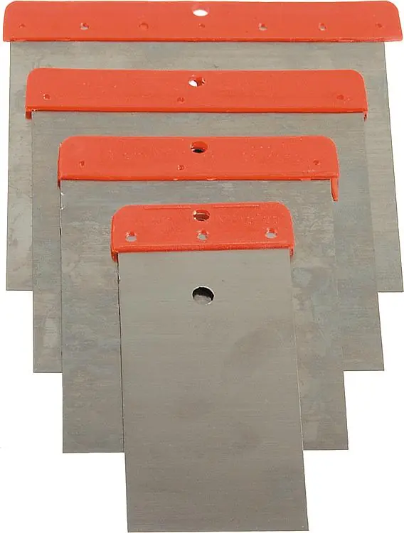 Wochenendangebot Japanspachtel-Set HAROMAC 4-teilig 50/80/100/120 mm