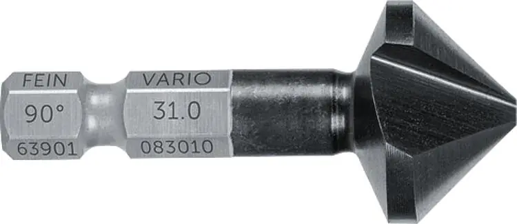Kegelsenker Fein, 31,0 mm (M14), 90°, mit VARIO Bit-Schaft Begrenztes Angebot