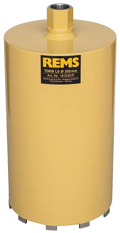 Knallerangebot Kernbohrkrone Rems TDKB LS 202x320xUNC 1 1/4