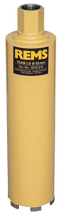 Heißes Angebot Kernbohrkrone Rems TDKB LS 92x320xUNC 1 1/4