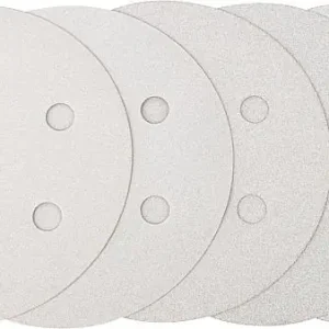 Nur Heute Klett-Schleifpapier-Set Eibenstock P80/100/120/150/180 je 5 Stück 6-fach gelocht Ø 225mm