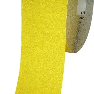 Korundschleifpapier 110mm/50m , Körnung A60 1 Rolle Preiswert