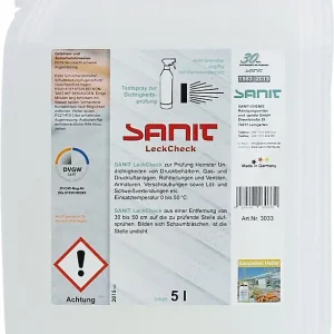 Neue Kollektion Lecksucher (DVGW) SANIT LeckCheck 5l Kanister