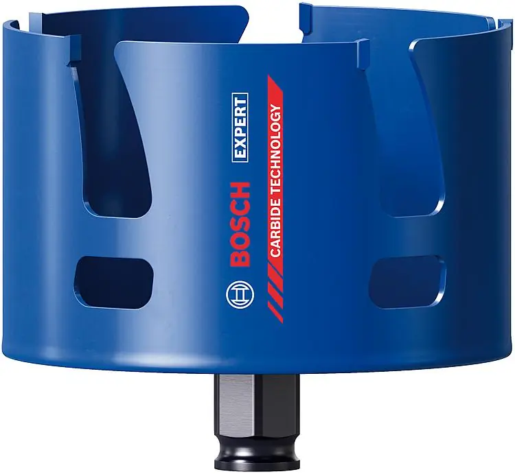 Kracherpreis Lochsäge BOSCH® EXPERT ConstructionMaterial, mit PowerChange Plus Aufnahme Ø 102 mm, Arbeitslänge 60 mm