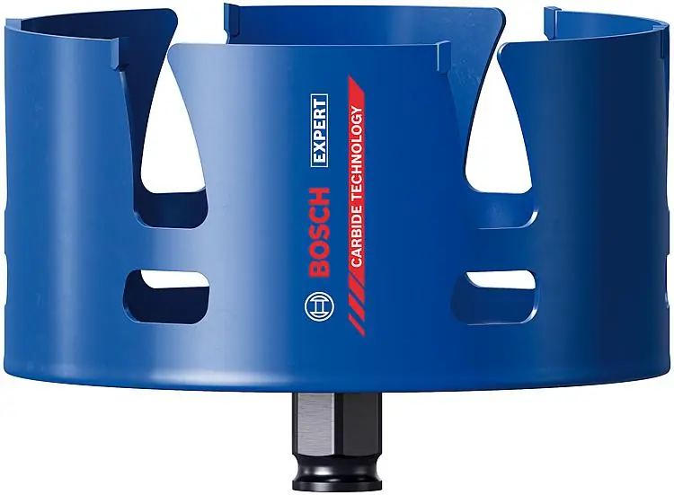 Lochsäge BOSCH® EXPERT ConstructionMaterial, mit PowerChange Plus Aufnahme Ø 121 mm, Arbeitslänge 60 mm Ausverkauf