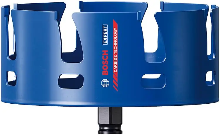 Lochsäge BOSCH® EXPERT ConstructionMaterial, mit PowerChange Plus Aufnahme Ø 140 mm, Arbeitslänge 60 mm Knallerangebot