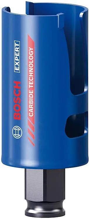 Markenprodukt Lochsäge BOSCH® EXPERT ConstructionMaterial, mit PowerChange Plus Aufnahme Ø 38 mm, Arbeitslänge 60 mm