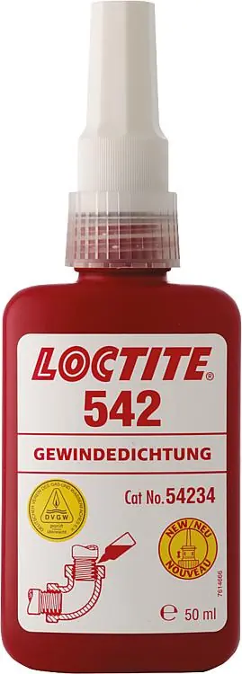 Loctite 542 Gewindedichtung 50 ml DVGW geprüft Finale Aktion