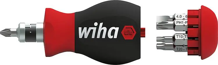 Direktkauf Magazin-Bithalter Wiha®, Stubby, gemischt, 9-teilig
