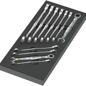 Maul-Ringratschenschlüssel-Satz WERA Joker 6000 11-teilig in Schaumstoffmodul Top-Angebot