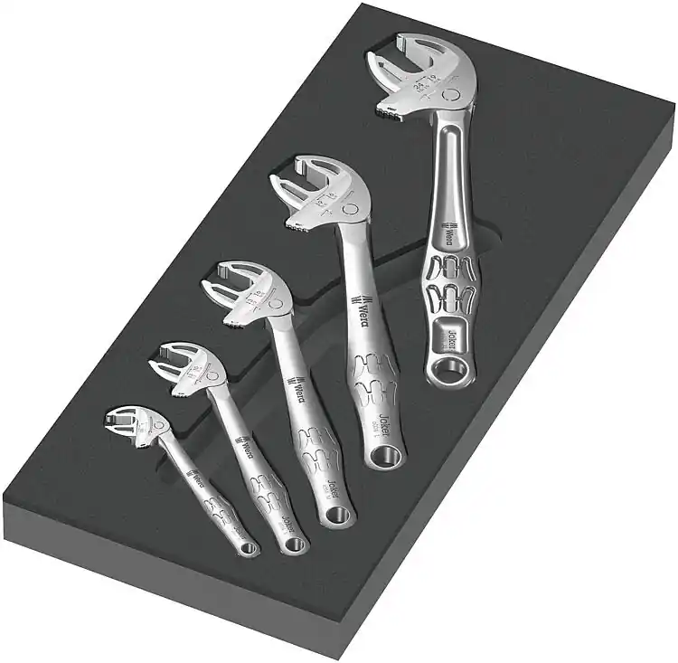 Heißes Angebot Maulschlüssel Set WERA Joker 6004 5-teilig in Schaumstoffmodul