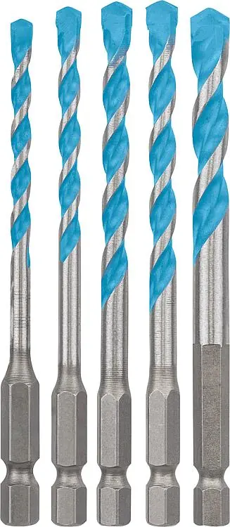 Mehrzweckbohrer-Set BOSCH 5-teilig Expert MultiContruction Ø 4/5/6/6/8 mm mit 1/4" Sechskantaufnahme Neu